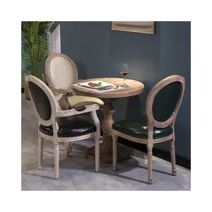 Домашняя мебель для столовой декоративный деревянный центральный стол круглой формы деревянный стол ручной изогнутого обеденного стола и стулья