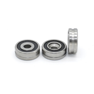 Rodamientos de Bolas de Ranura Profunda de Acero Inoxidable S605RS Suministrados por el Fabricante, No Estándar, 4*14*5mm, Anillo Exterior de Ranura Única - Product Image 4