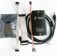J-LINK V9 Simulator Downloader STM32 Singlechip J-Link 1.8V-3.3V-5V Processus de naufrage d'or avec câbles