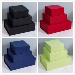 Luxury Custom Logo Kraft Paper Clamshell Gift Packaging <b>Boxes</b> for <b>Parties</b> and Birthdays - Product Image 5