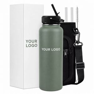 Gobelet isotherme à double paroi en acier inoxydable, écologique, avec logo personnalisé, 22 oz/32 oz/40 oz, pour une utilisation en extérieur - Product Image 1