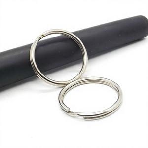 Yiwang พวงกุญแจทรงกลมแบบแยกโลหะสำหรับเป็นของขวัญประจำวัน - Product Image 5
