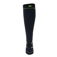 Soutien athlétique rembourré de cheville de mollet de compression longue de basketball personnalisé