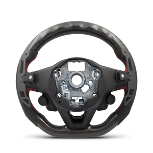<span class=keywords><strong>Volante</strong></span> Deportivo de Fibra de Carbono con Botón de Encendido Magnético y LED para Volkswagen VW <span class=keywords><strong>Golf</strong></span> 8 MK8 R 6 7 MK6 MK7 <span class=keywords><strong>GTI</strong></span> Passat CC B7 - Product Image 2