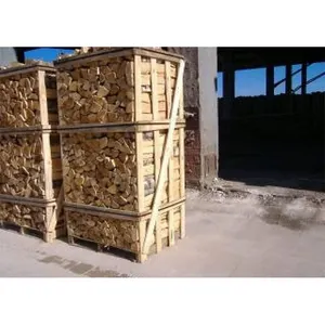 Bulk 100% Eiche Brennholz auf Paletten zu günstigen Preisen Brennholz, Kiefer Brennholz