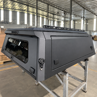 Capot de camion en aluminium pour RAM 1500 2019-2026 Crew Cab, benne de 5,7 pieds avec fenêtres coulissantes