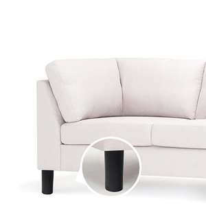 50*45*110mm Black Bed Feet Round Plastic Furniture <strong>Sofa</strong> Feet <strong>Legs</strong> <strong>for</strong> <strong>Replacement</strong> - Product Image 3