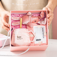 Ensemble de tasses en céramique Coffret cadeau Tasse à café en porcelaine marbrée pour mariage