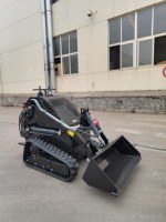 Pengiriman Gratis T360 Pengiriman Gratis Bersertifikat CE/EPA Euro 5 Mesin Pertanian Kebun Kecil Mini Crawler Skid Steer Loader