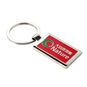Wholesale High Quality Colorful Custom Logo Leather Keychain For Men Key Rings Pu Leather Car Key Chains Holder For Car Keys