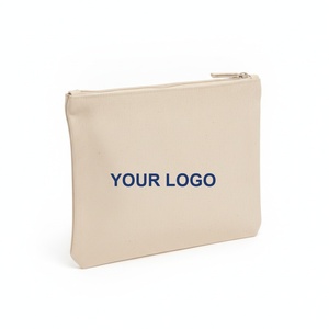 Bolsa para Documentos A4 de Lona con Cierre, 34x25cm, 8oz, Bolsa Plana para Archivos, Logotipo Personalizado Impreso en Serigrafía, para Eventos, Seminarios, Folletos, al por Mayor - Product Image 5