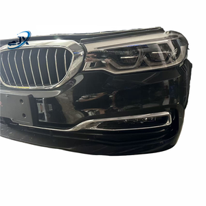 Para 2017-2020 <span class=keywords><strong>BMW</strong></span> 5 Series G30, G31 Kit de carrocería, conjunto de parachoques delantero de alta calidad con rejilla, radiador y faros - Product Image 3