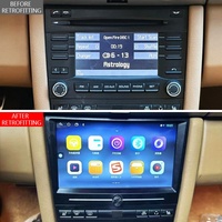 NUEVA Pantalla de entretenimiento multimedia Android con pantalla grande para la consola central, actualización de modificación de coche 2005-2012 para Cayman 987
