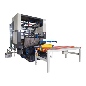 Machine Paper Making Corrugated Cardboard Manufacturing Machinery Zhaoli Creasing And Die Cutting Machine For Corrugated Cardboard Paper Punching / Automatic Pizza Box Making Machine