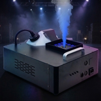 Machine à fumée verticale Topflashstar 1500W RGB LED avec télécommande DMX 7CH pour DJ, scène, club, Halloween, Noël
