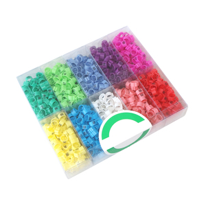 1000 Anillas para Patas de Paloma de 9 mm con Números Aleatorios, Anillas de Identificación para Aves y <span class=keywords><strong>Palomas</strong></span>, 1000 Unidades por Caja - Product Image 3