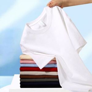 Wholesale Custom 100 Percent Cotton Personalized Blank Unisex <b>Plain</b> Men's <b>T</b> <b>Shirt</b> Printed Logo for Bulk Order - Product Image 1