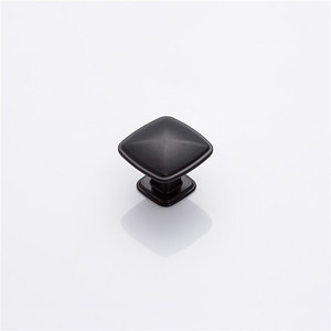 Jin Fu Sheng Cabinet Door Handles Matte <b>Black</b> Aluminum Alloy Bar <b>Knob</b> Minimalist Style For Cabinet Drawer - Product Image 3