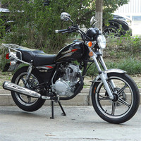 Moto d'occasion authentique Haojue Suzuki Little Prince GN125-2F 125cc 110 km/h, style rétro, pour homme, idéale pour la conduite croisée et les trajets quotidiens
