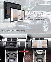 Grand écran tactile IPS de 13.3 pouces pour Land Rover Evoque 2012-2016 lecteur multimédia dvd de voiture Android navigation gps radio