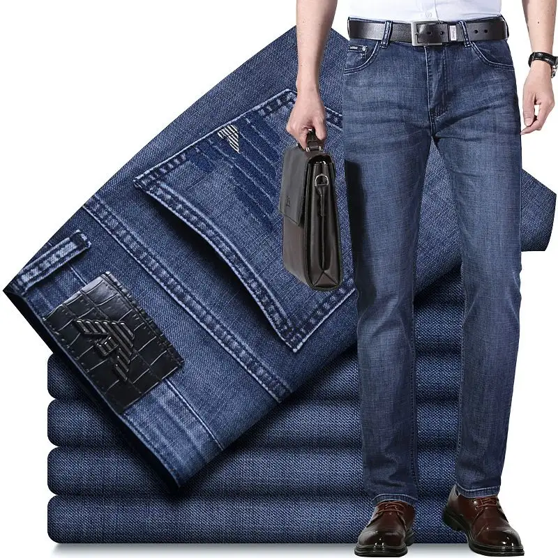 2022 nuovi jeans da uomo europei e americani da uomo jeans da uomo moda jeans pantaloni all'ingrosso della fabbrica