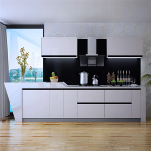 Nouvelle conception de cuisines modernes personnalisées Armoires de <span class=keywords><strong>cuisine</strong></span> complètes de luxe pour villa - Product Image 6
