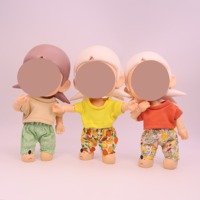 Costume unisexe en acrylique à manches courtes pour poupée, accessoires exquis, vêtements mignons, déguisement sur le thème de la nature animale, Noël, 14 ans