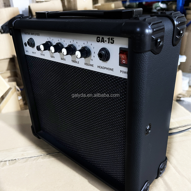 Wholesale Factory Direct Sale Best Selling 15W Electric Guitar Amplifier GA-15 speaker