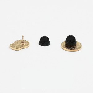 Black Plastic Butterfly Buckle PJ2249 Round For DIY <b>Accessories</b> - Product Image 3