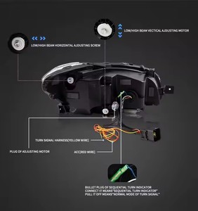 Phares DRL Full LED de haute qualité 2015-UP pour pièces automobiles blanches Suba/ru Impreza WRX <span class=keywords><strong>VA</strong></span> STI avec une excellente animation de démarrage - Product Image 5