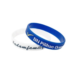 Pulsera de silicona personalizada con logotipo colorido de chico promocional - Product Image 3