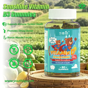 Gomitas de Vitamina D3 para Aumentar la Vitalidad Diaria y Reforzar el Sistema Inmunitario en Personas con Poca Exposición Solar, Envío Inmediato, Dulces Saludables - Product Image 2