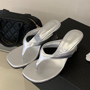 Escarpins Femme, Sandales Tongs, Chaussures à Talons Bas Compensés pour Femme, Chaussures de Mode - Product Image 3