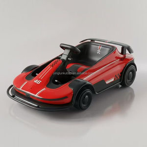 Voiture de course électrique Go-Kart pour adolescents et adultes, style <span class=keywords><strong>Formule</strong></span>, batterie 24V, aileron <span class=keywords><strong>a</strong></span>érodynamique, pare-chocs de protection, durable pour l'extérieur, MP3 - Product Image 1