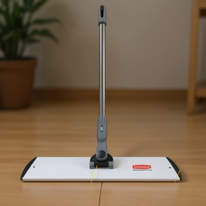 Manico per scopa in alluminio da 90 cm con attacco in velcro per la pulizia dei pavimenti - Product Image 3