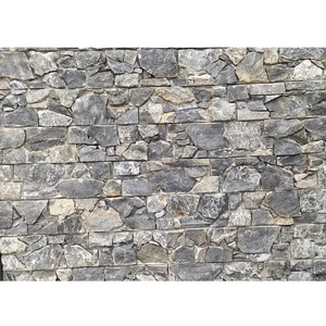 Z รูปธรรมชาติแยกใบหน้ากระดานชนวนหิ้งหินผนังภายนอกแผงหินสนิมกระดานชนวนกระเบื้องทำด้วยมือ - Product Image 2