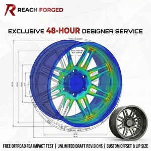Rines Forjados de Alta Resistencia Tuners de 20 y 24 Pulgadas para <span class=keywords><strong>Range</strong></span> <span class=keywords><strong>Rover</strong></span> Sport L494 5x120, Color Bronce con Borde Remachado, Aprobados por DOT - Product Image 4