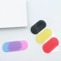 Autocollant personnalisé pour franges avec logo, en bande auto-agrippante, pour salon de coiffure, accessoire de coiffure, vente en gros