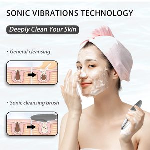 Elektrische Gesichtsreinigungsbürste aus Silikon, wasserdicht, für Männer, zur Reinigung und zum Peeling - Product Image 2