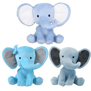 Customized Soft Plush <strong>Elephant</strong> Toy With Stuffed Animals OEM Design LOGO Blue <strong>Elephant</strong> Plush Toy <strong>Gifts</strong> for Kids - Product Image 2