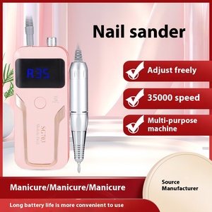 Máquina Portátil Profesional para Uñas de 35000 RPM, Lima Eléctrica Recargable para Uñas Acrílicas, Gel, Metal, sin Escobillas, con Batería - Product Image 3