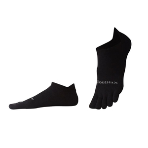 <span class=keywords><strong>Calcetines</strong></span> deportivos de yoga Coolmax <span class=keywords><strong>5</strong></span>-TOE personalizados para hombre para la temporada de primavera estilo de punto con logotipo inferior para jóvenes y niños - Product Image 2