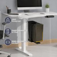 Support de rangement pour ordinateur commercial Xavier Steel, support haut, capacité de charge élevée, hauteur réglable, bureau moderne pour salon
