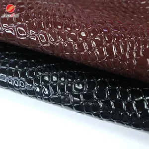 Cuộn Da Giả Polyester Tổng Hợp Chất Lượng Cao Thân Thiện Với Môi Trường Vải PU Dệt Kim Cho Áo Khoác