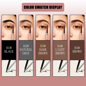 Crayon à sourcils double rond VISTY en vrac, compact, idéal pour les voyages, contrôle facile, sans erreur, pour dessiner les sourcils, fabricant OEM ODM - Product Image 3