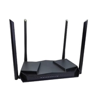 Routeur Wi-Fi 6 GGDX Banana Pi BPI + Boîtier TR6560 + Carte SOC Wi-Fi 5220 Dual Core Cortex-A9 Intégré 5 PHY RGMII 6 MACs