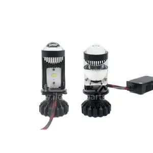 AILECAR i2 mini led proiettore lente auto proiettore luce auto H4