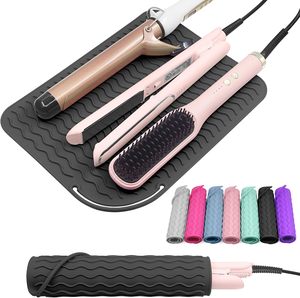 Tappetino in Silicone Professionale Resistente al Calore per Accessori Domestici Ningbo, Custodia Portatile Anti-scottatura per Macchina per Capelli - Product Image 1