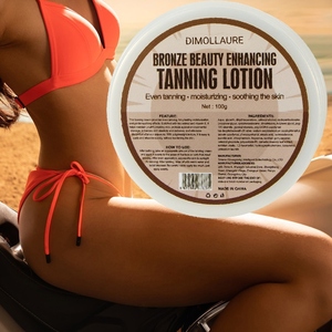 Venta al por mayor DIMOLLAURE hidratante calmante <span class=keywords><strong>bronceador</strong></span> mejorar el cuerpo loción bronceadora 100ml - Product Image 4