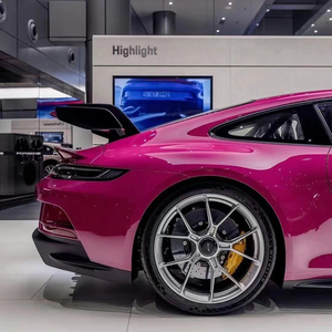 WRAPMASTER 1.52*18 mètres, film vinyle pour véhicule, rouge rubis brillant, PET, vente en gros - Product Image 4